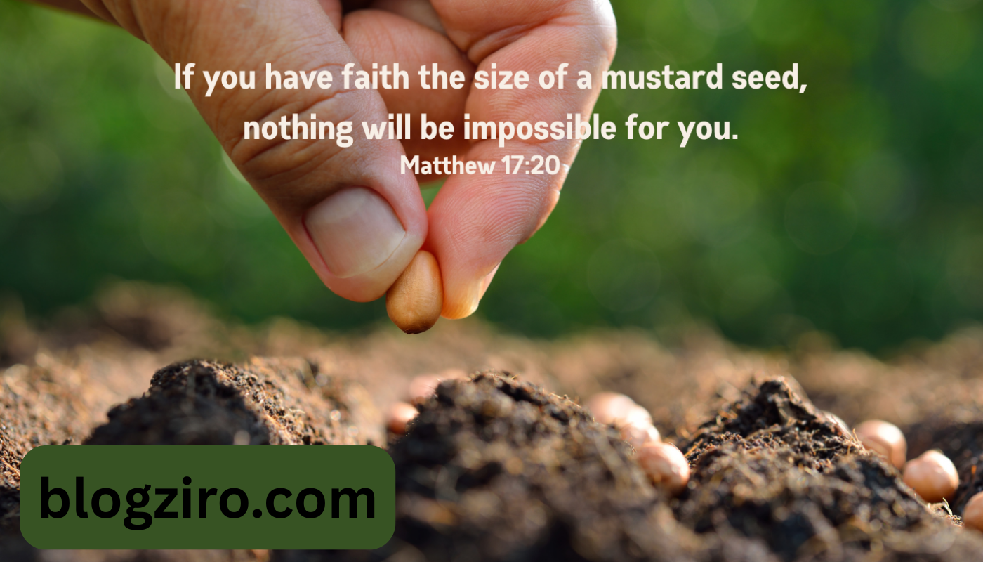 faith of a mustard seed